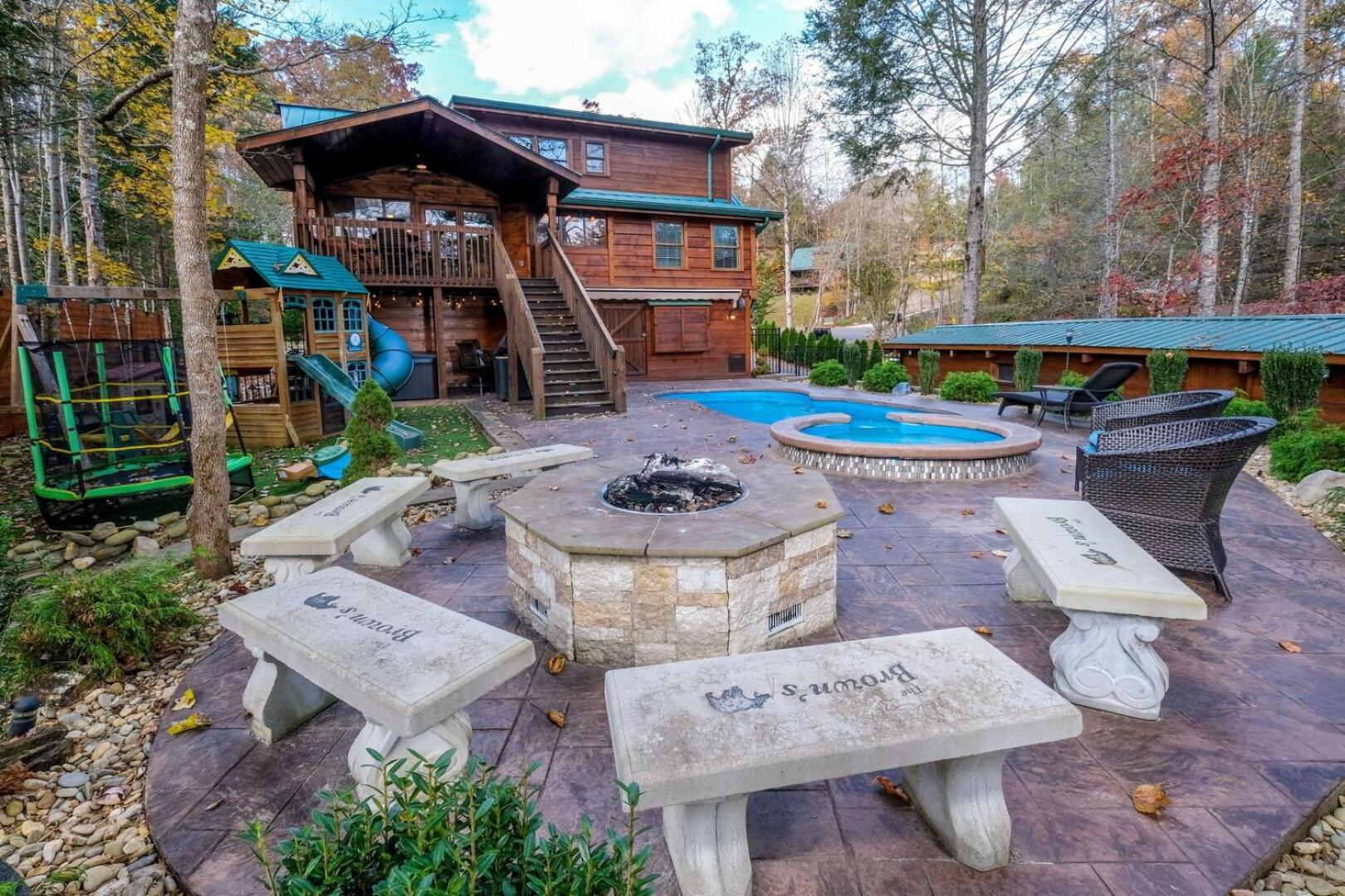 Villa Pitter Patter Swimming Pool Ht Near D'Town à Gatlinburg Extérieur photo